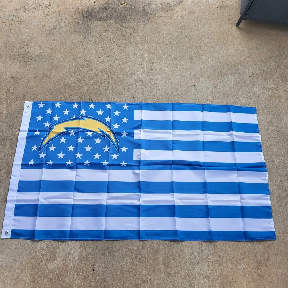San Diego‎ Chargers Flag New 3x5 Feet USA Stars Stripes Banner Man Cave G…